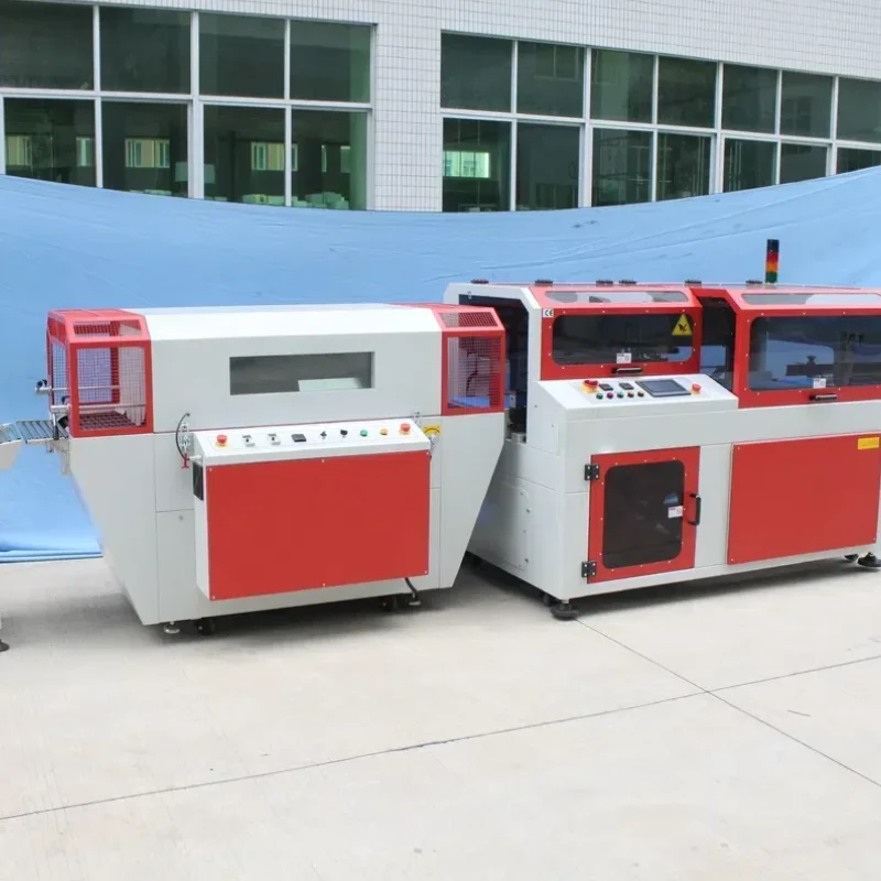 Automatic Continuous Heat Shrink Packaging Machine for Various Products