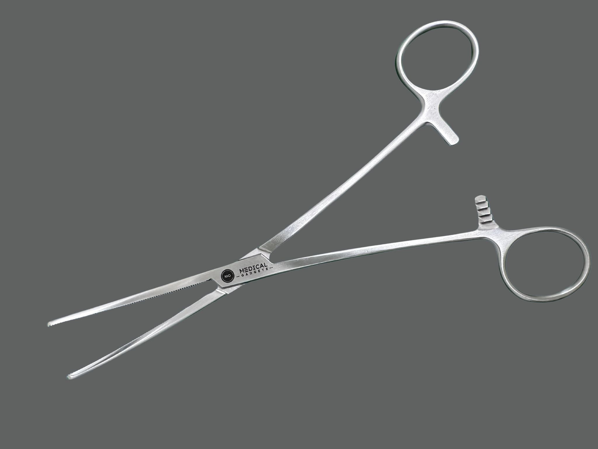 Curved forceps