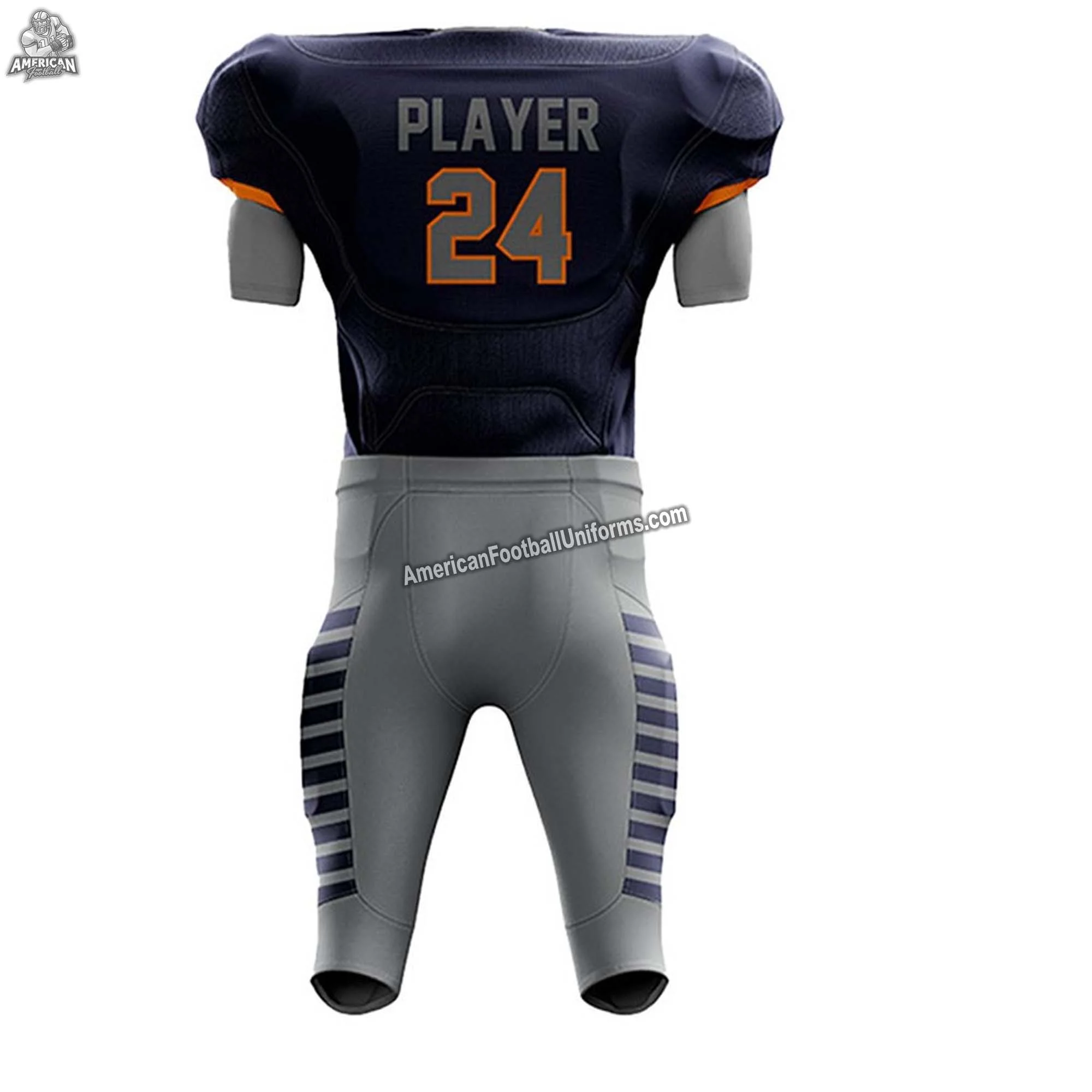 Custom American Football Uniform in Red Black Combination (Adult & Youth)