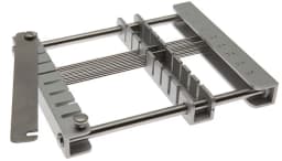 BSZ Surgico Metal Drill Wire Storage Rack – Parallel Channel Organizer for Thin Wires and Straight Instruments