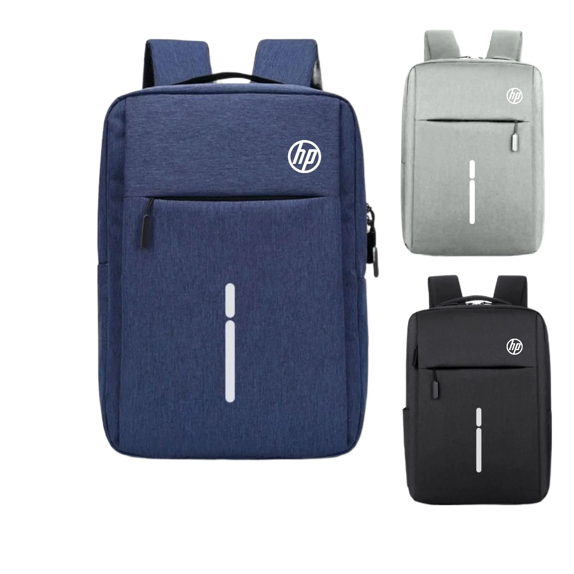 Backpacks with HP branding