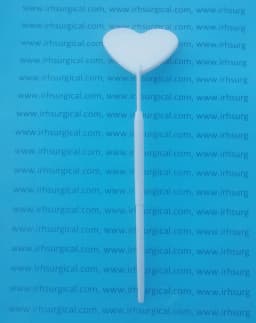 Bhattitweezers Eyelash Tweezers – Heart-Shaped Head Lash Applicator Tool with Textured Non-Slip Grip