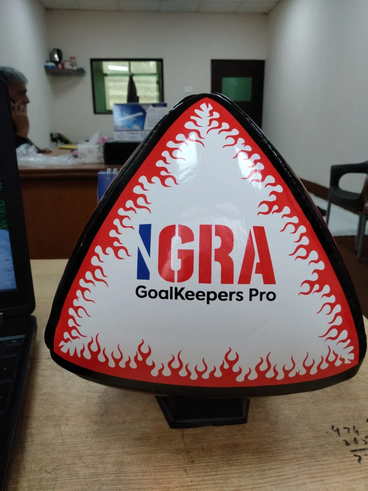 Goalkeeper training ball