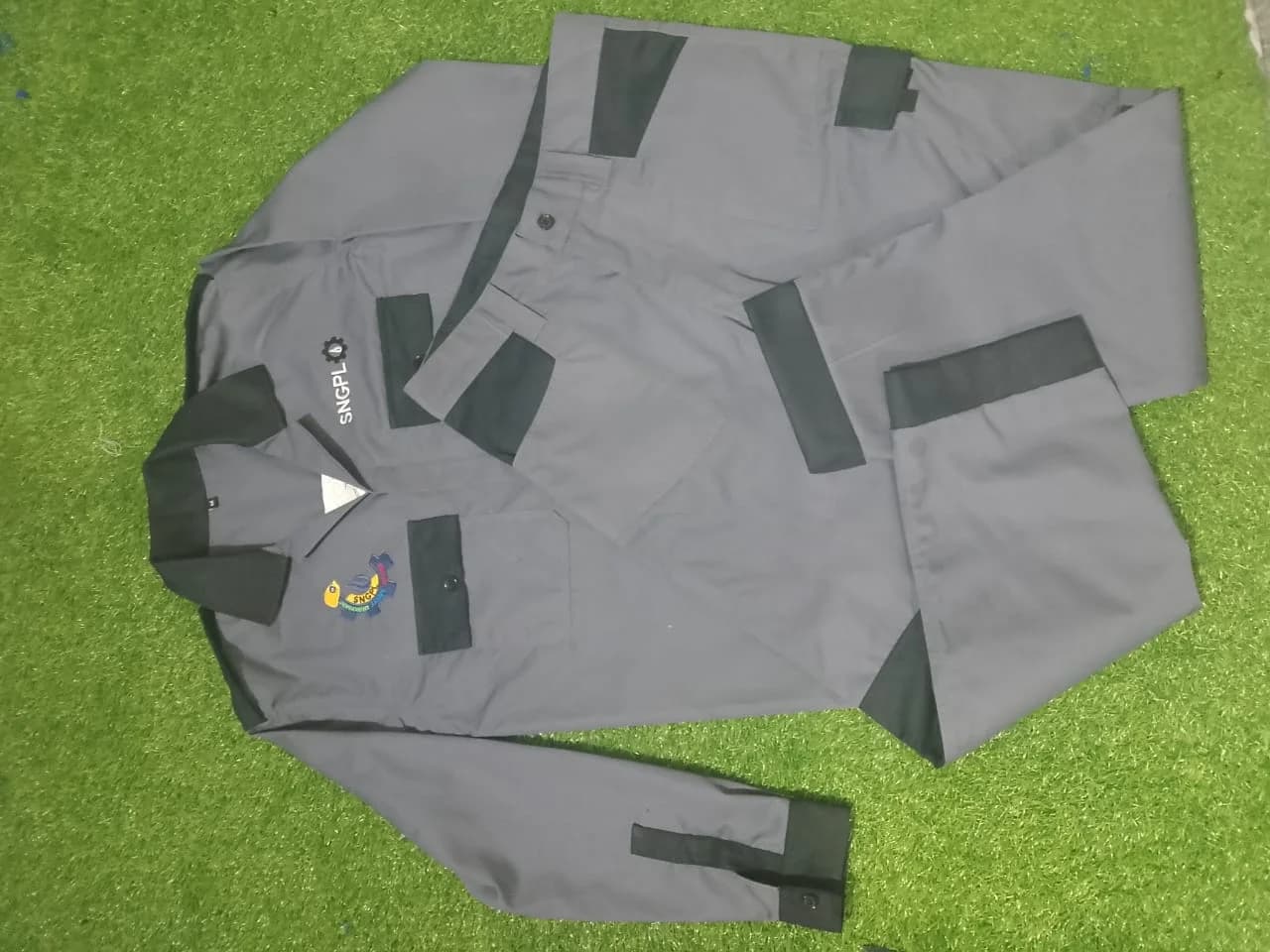 Grey SNGPL work uniform set