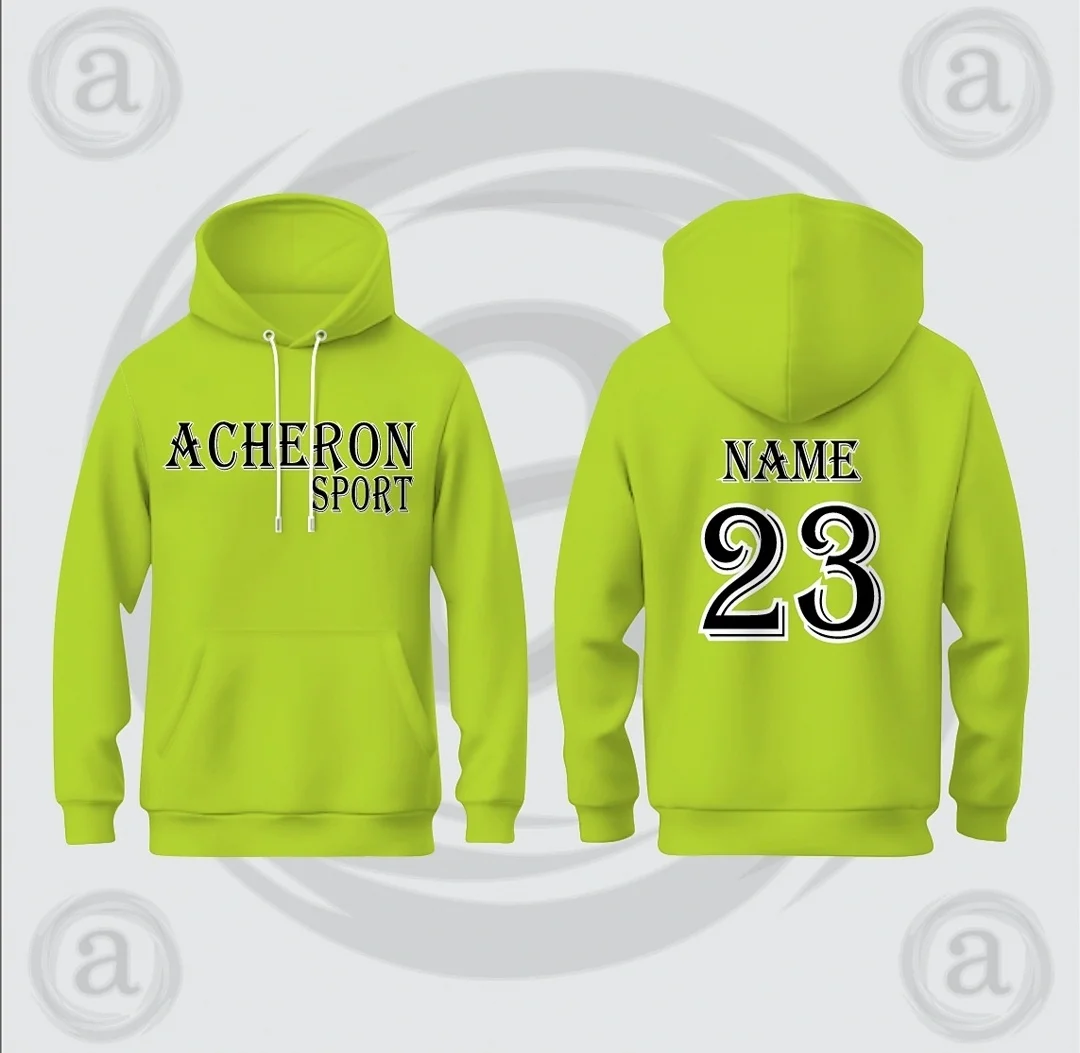 Hoodie with ACHERON SPORT print