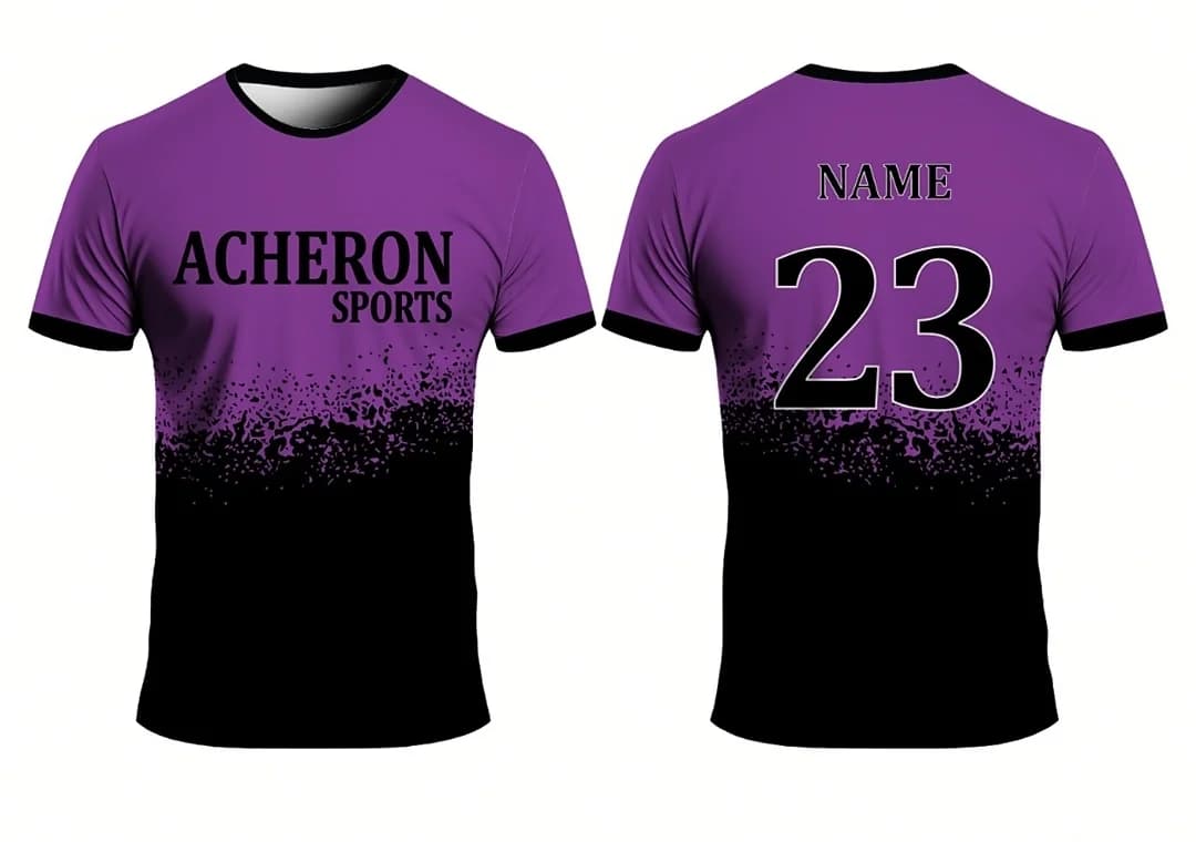 Jersey with Acheron Sports graphics