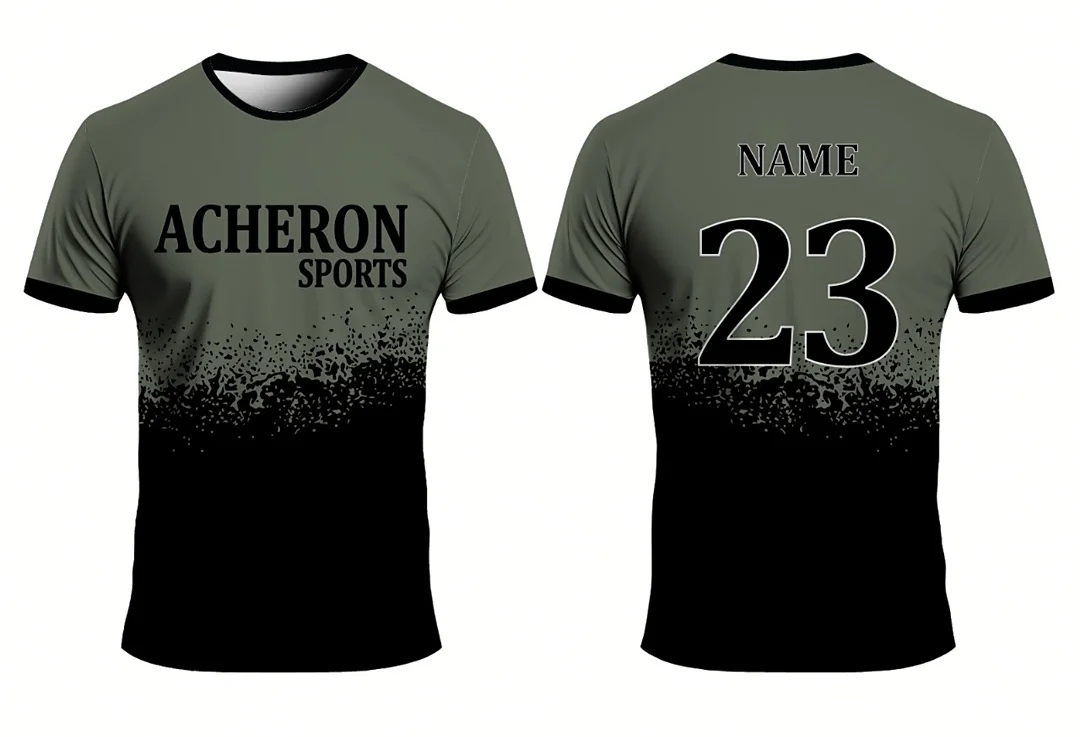 Jersey with Acheron Sports graphics