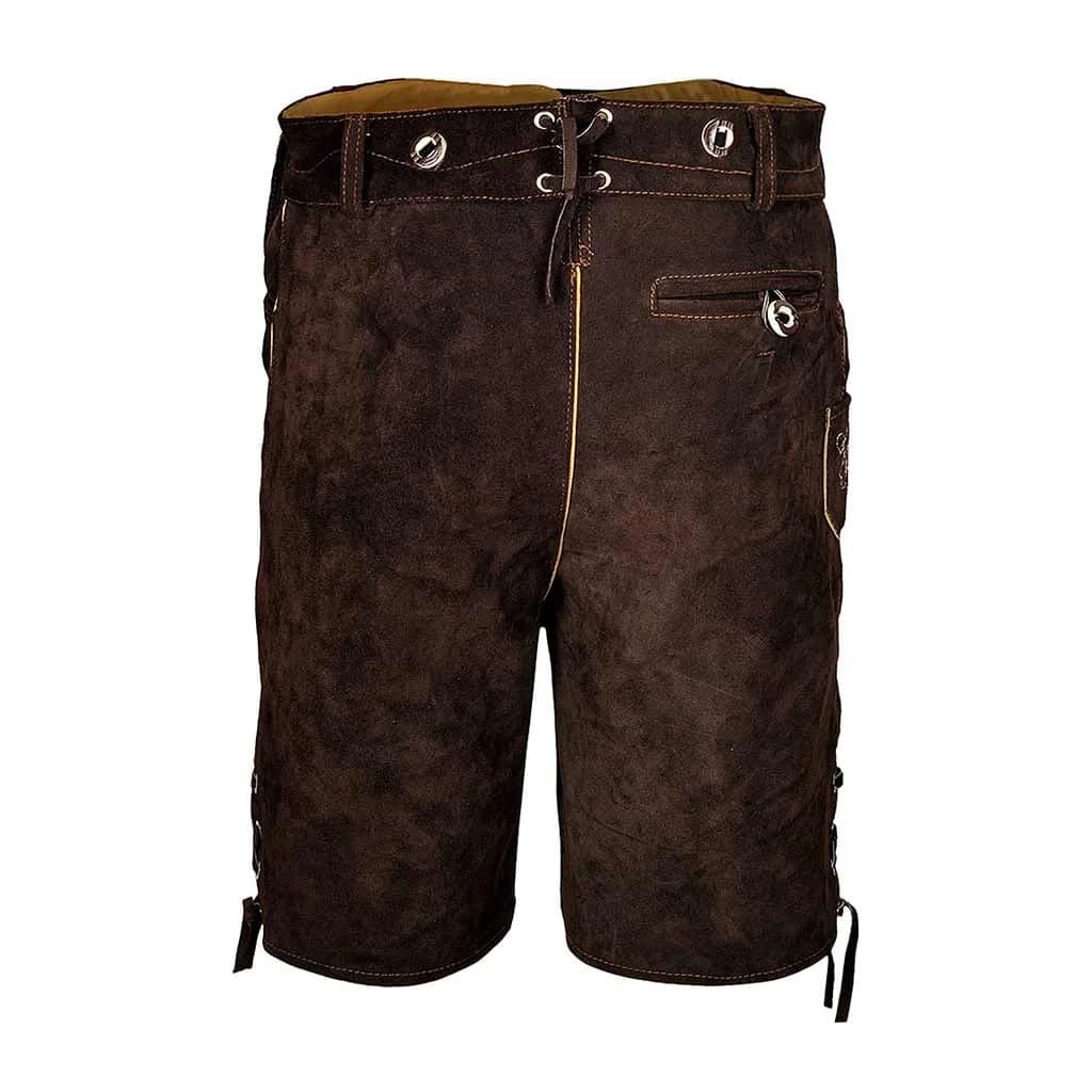 Leather shorts