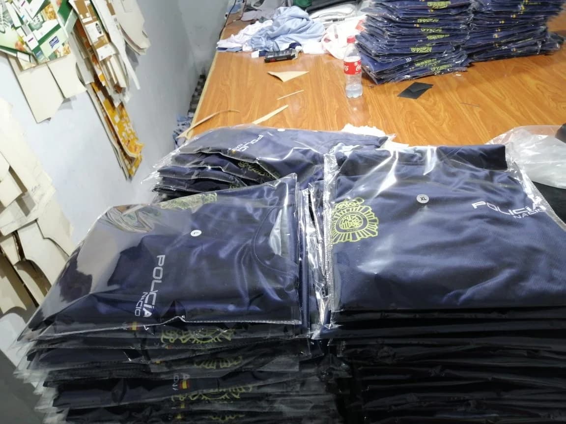 Packaged Policía Nacional T-shirts