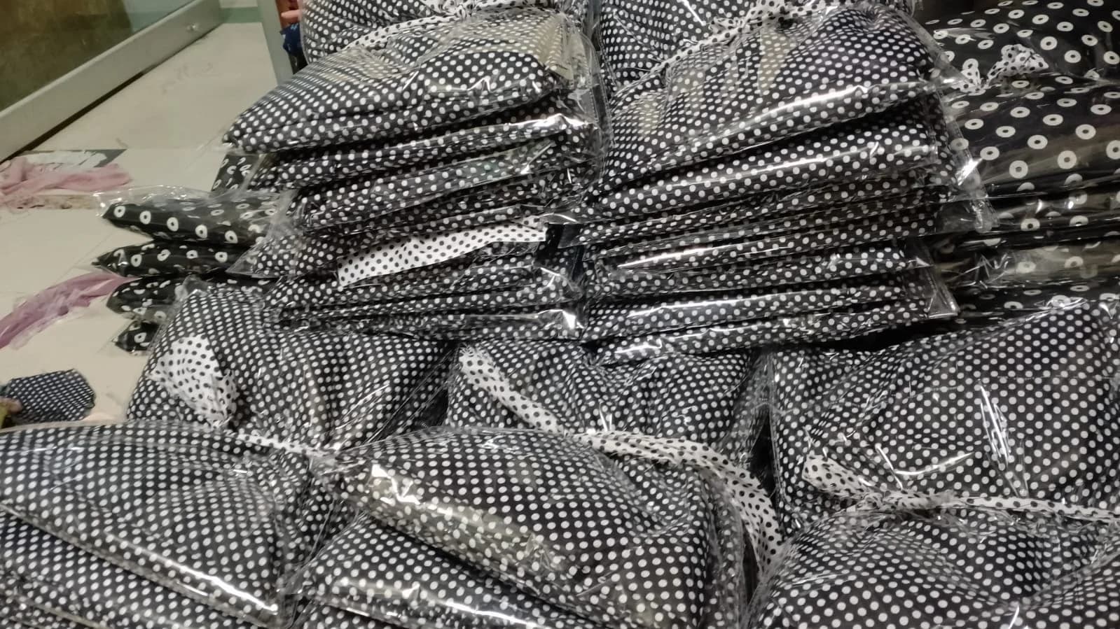 Packaged printed chadars