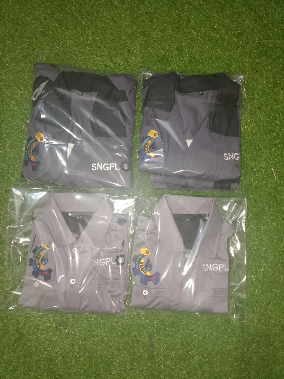 Packaged SNGPL work shirts