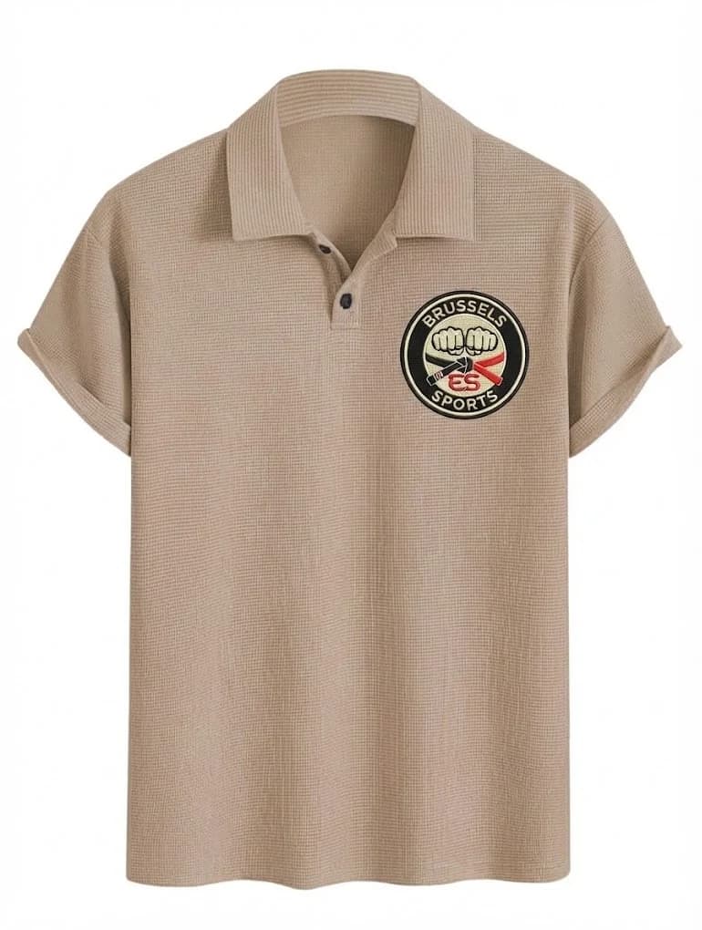 Polo shirt with Brussels Sports patch