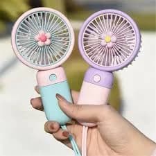 Portable Handheld Mini Cooling Fan, USB Rechargeable, Fruit Design, Multiple Colors