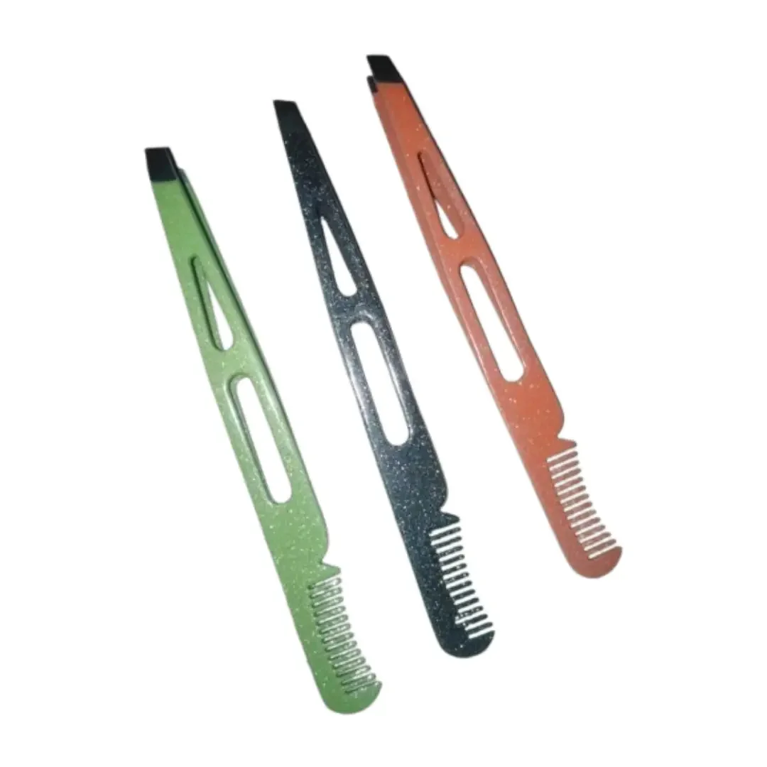 Precision Stainless Steel Eyebrow Tweezers