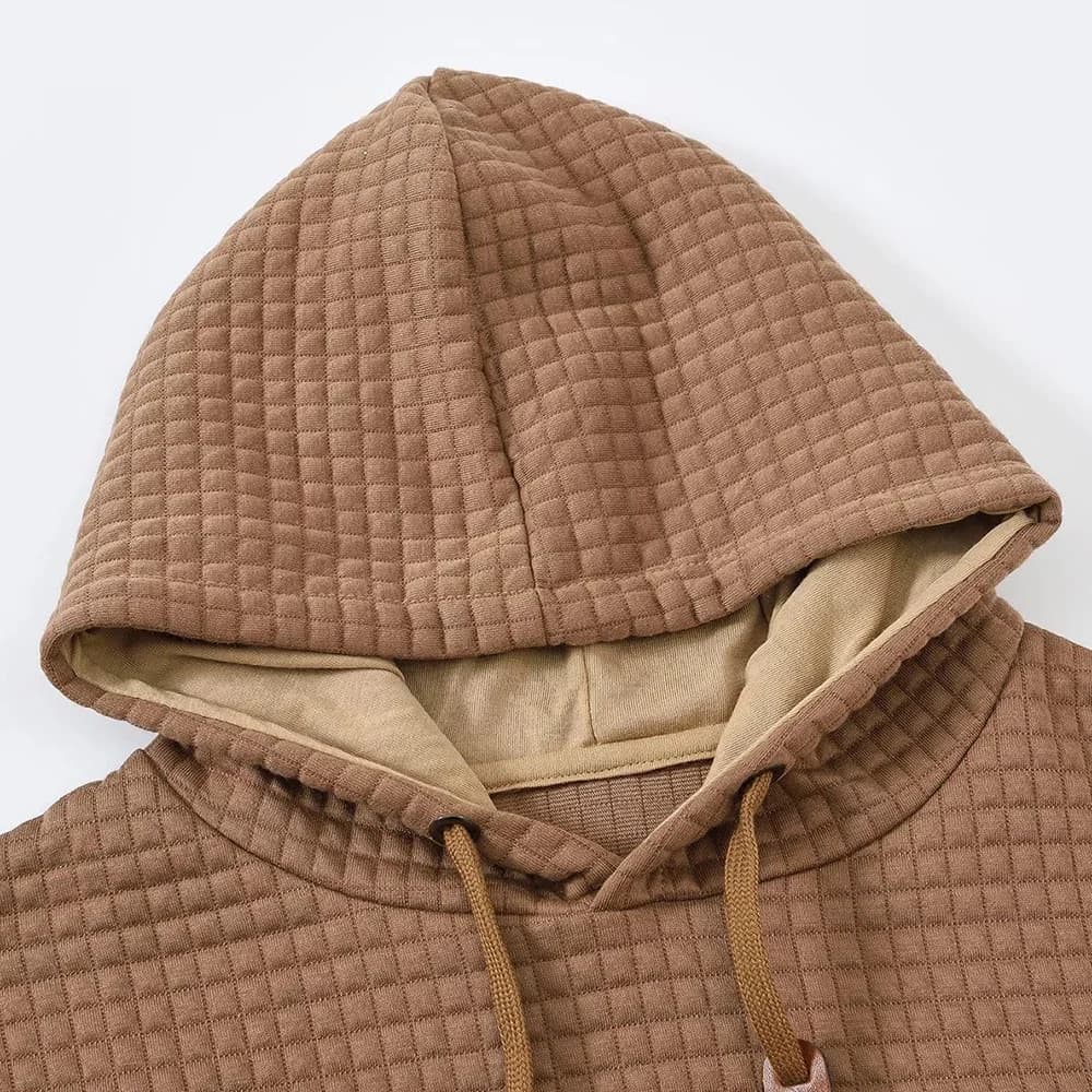 hood detail with textured pattern