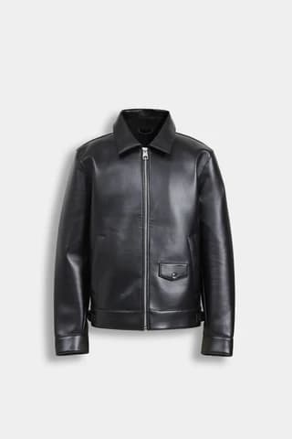 Men's Leather Jackets – Classic and Bomber Styles in Black and Dark Brown