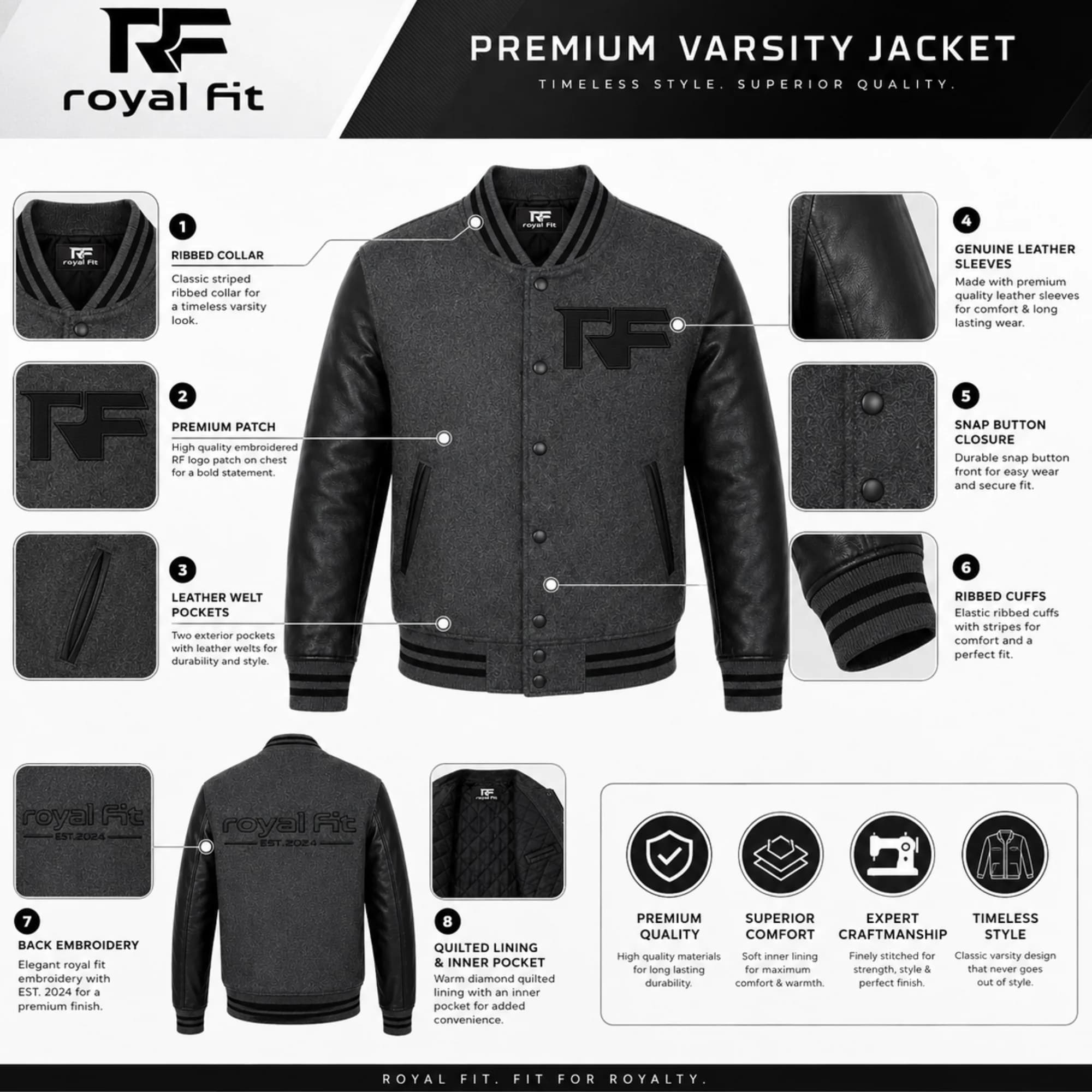 Premium varsity jacket