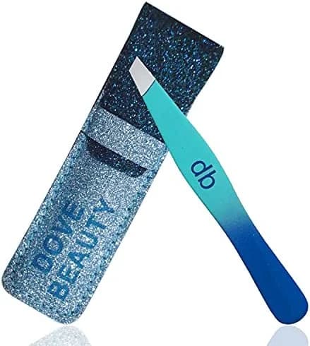 Professional Eyebrow Tweezers with Sharp Slant Tip
