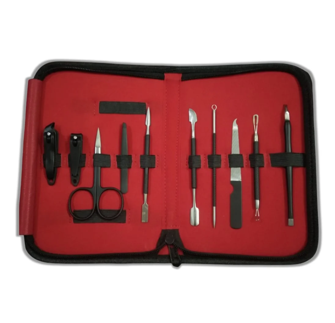 Professional Manicure Pedicure Kit Nail Grooming Tools TARIQ MFG CO