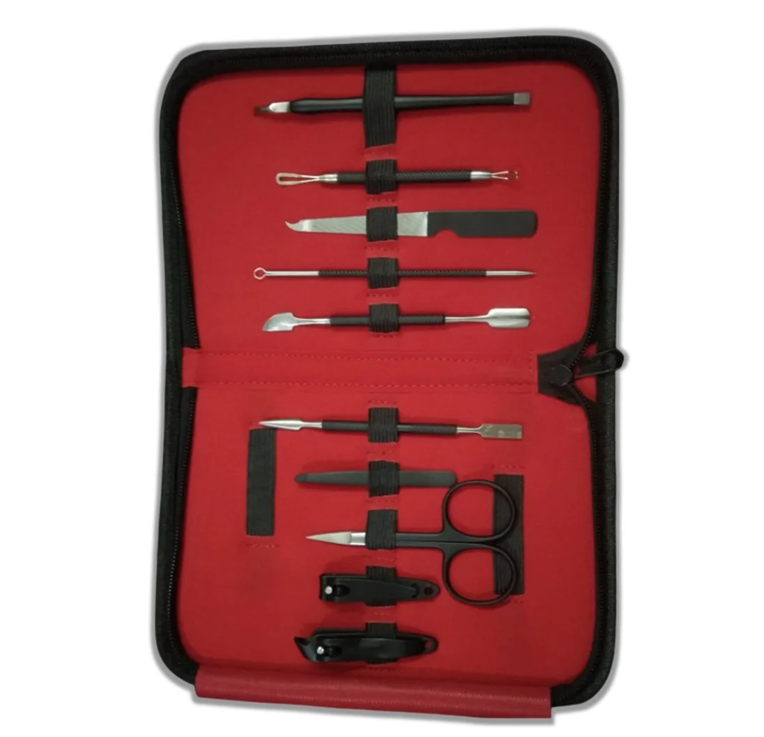 Professional Manicure Pedicure Kit Nail Grooming Tools TARIQ MFG CO