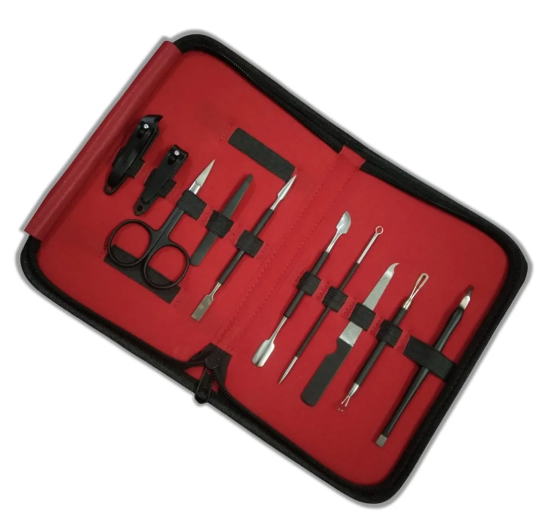 Professional Manicure Pedicure Kit Nail Grooming Tools TARIQ MFG CO