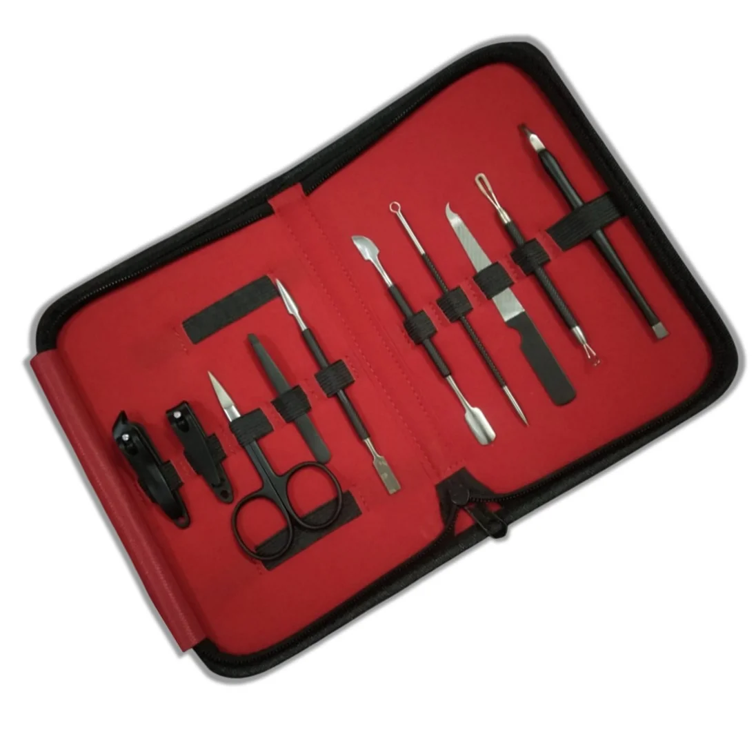 Professional Manicure Pedicure Kit Nail Grooming Tools TARIQ MFG CO
