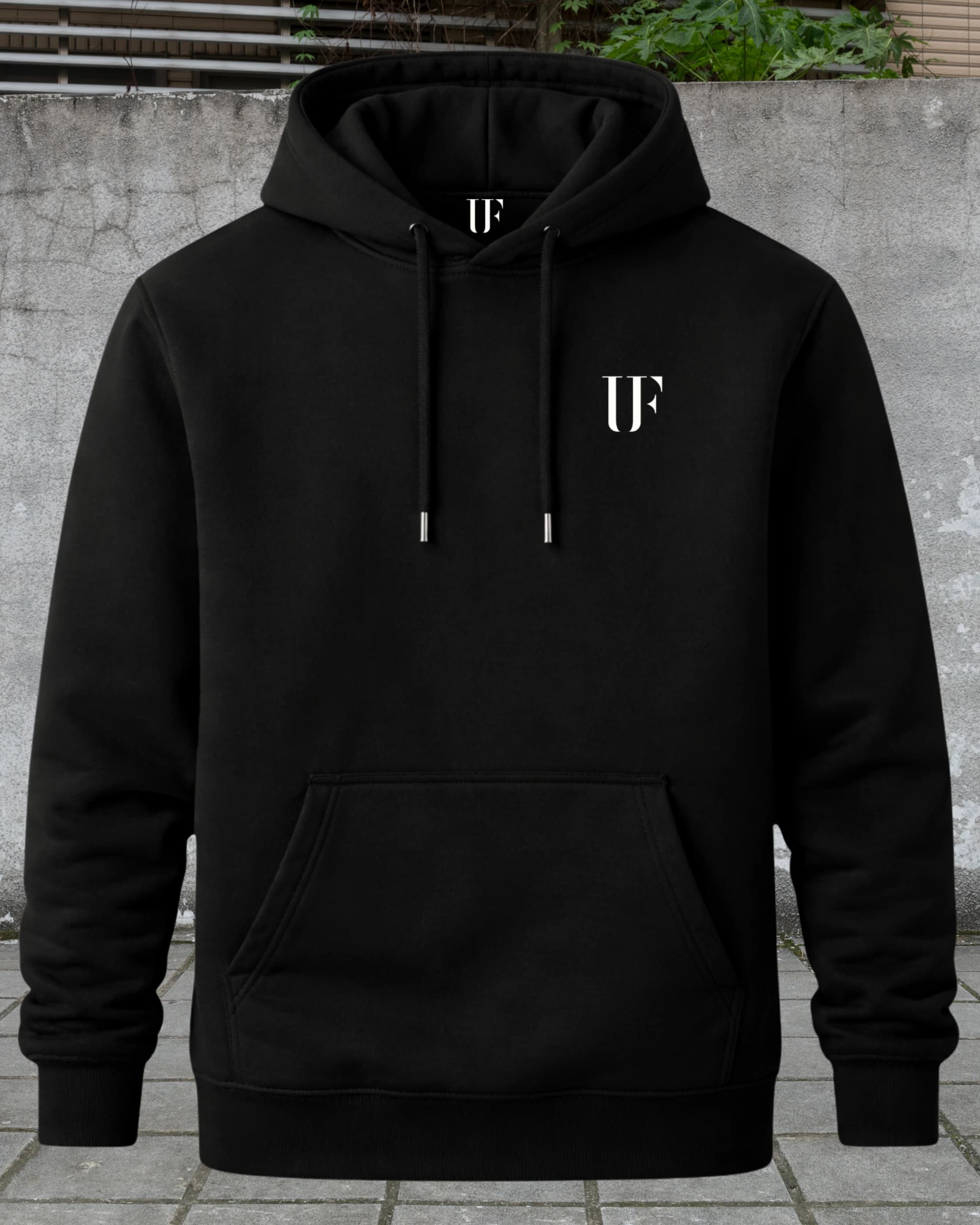Pullover hoodie with UF chest mark
