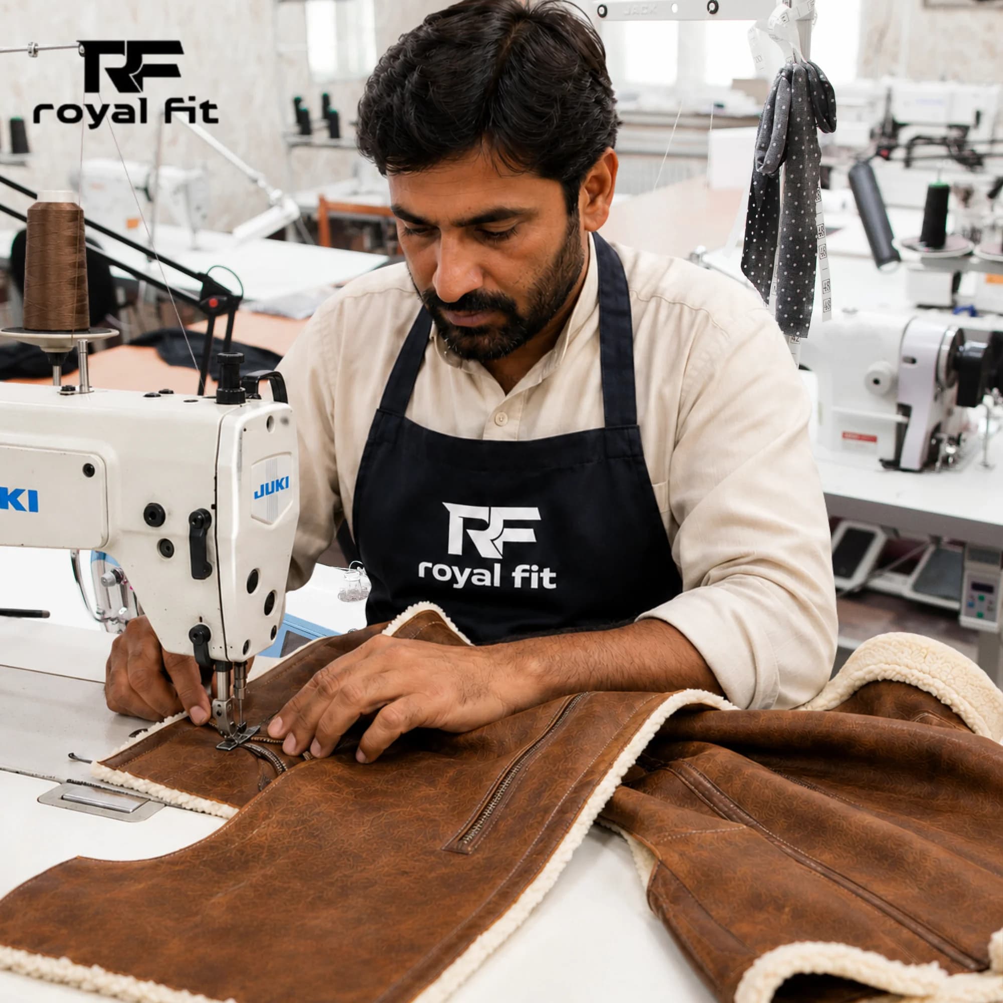 Royal Fit jacket production