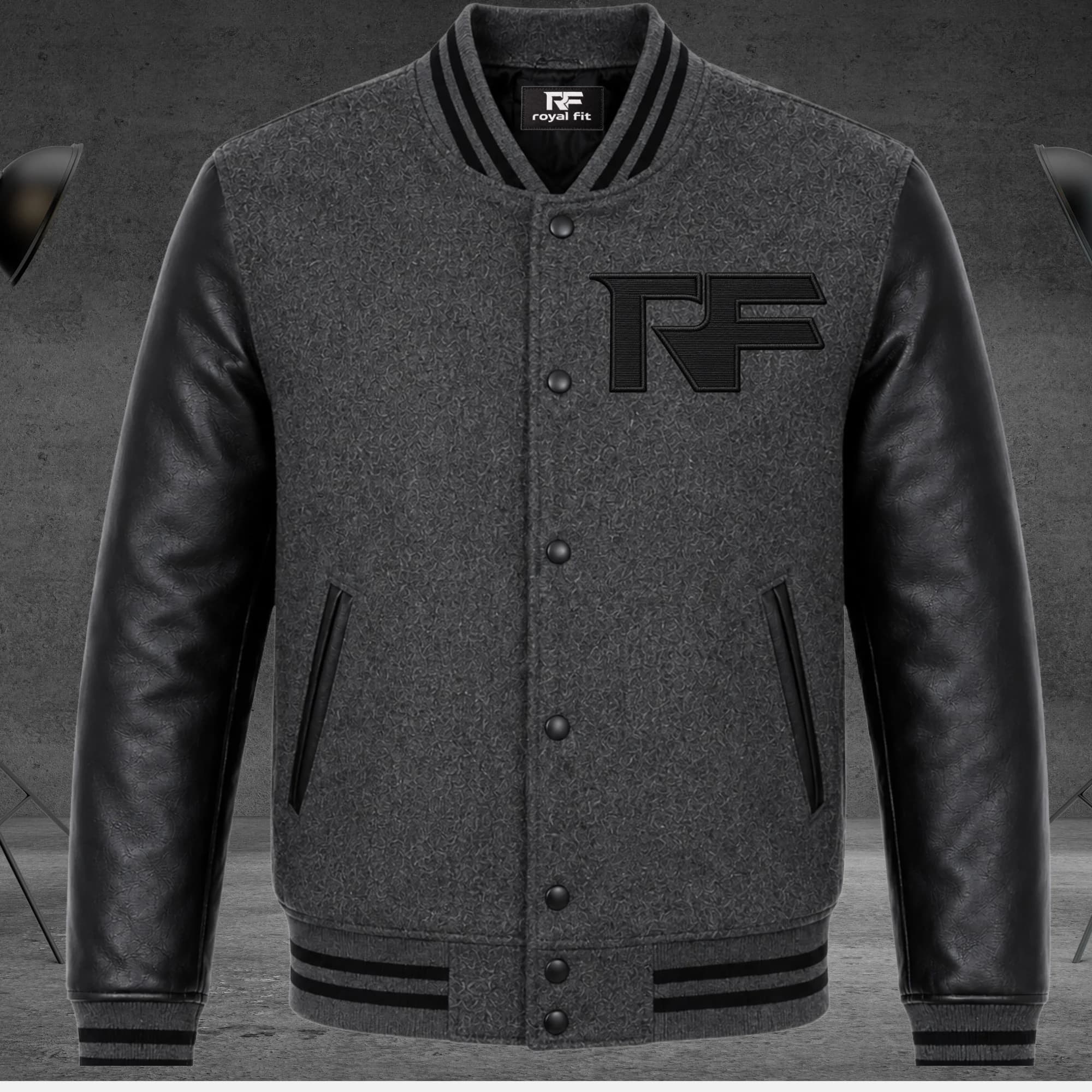 Royal Fit varsity jacket