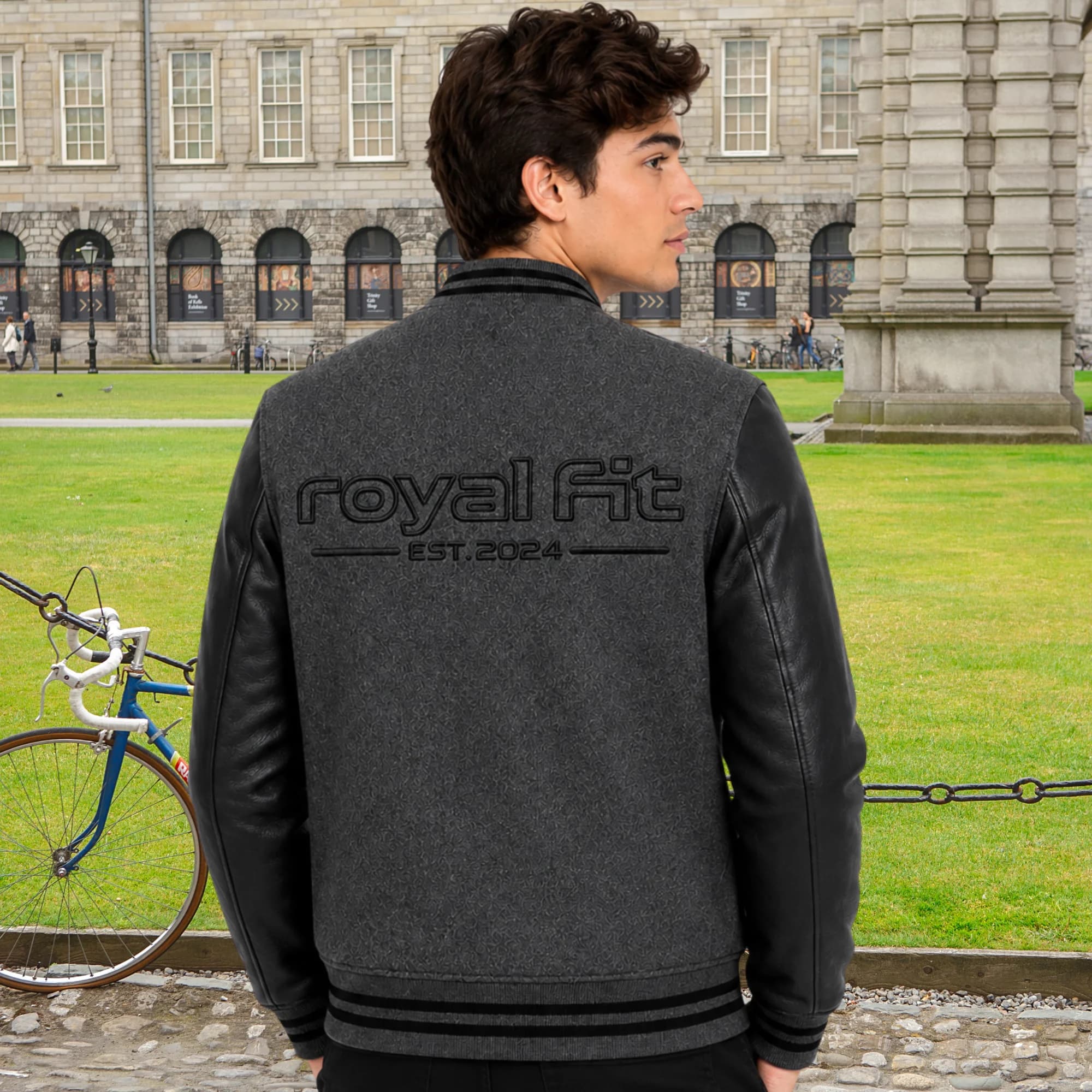 Royal Fit varsity jacket