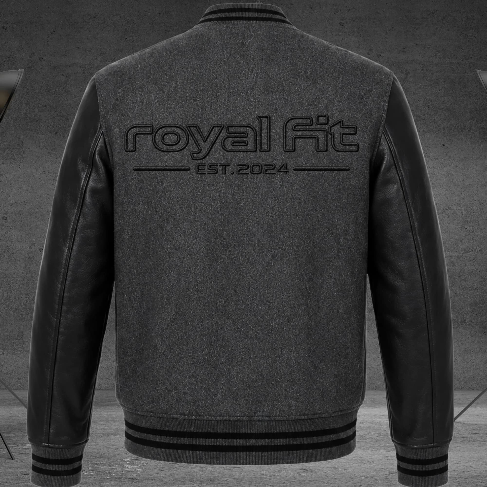 Royal Fit varsity jacket