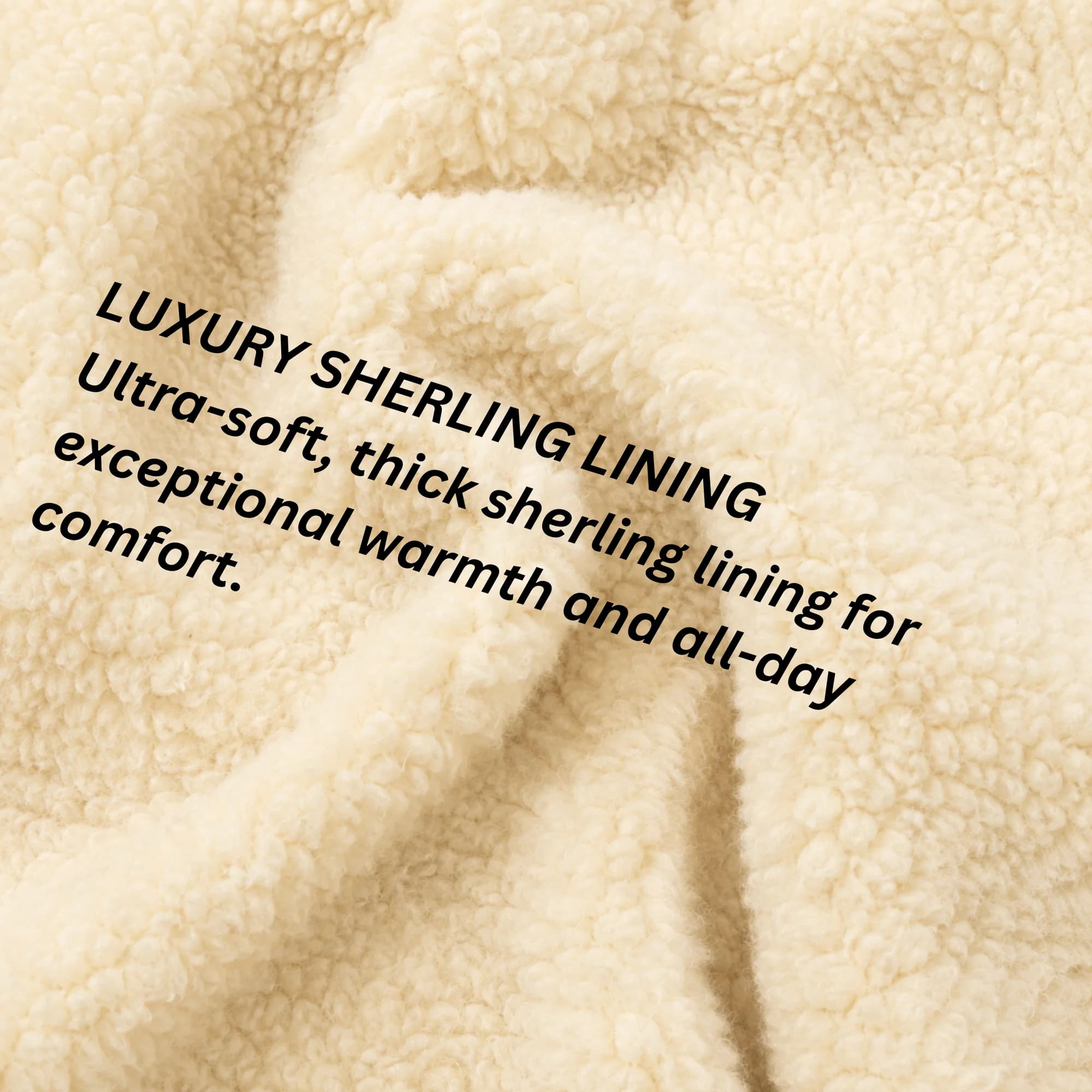 Sherling lining