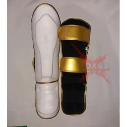 Combat Sports Shin and Instep Guards – Padded Leg Protection for Muay Thai, Kickboxing and MMA Training
