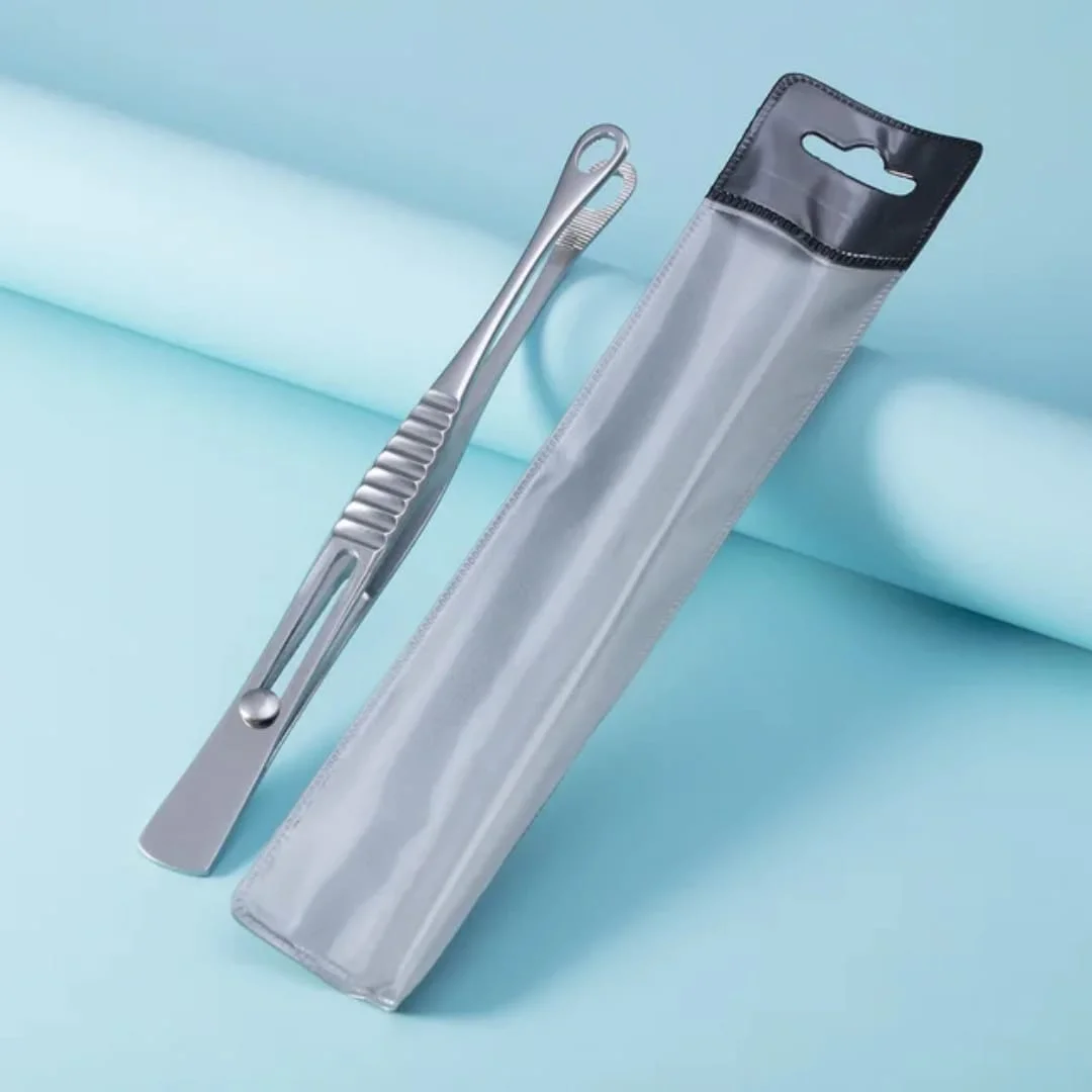 Silver piercing forceps