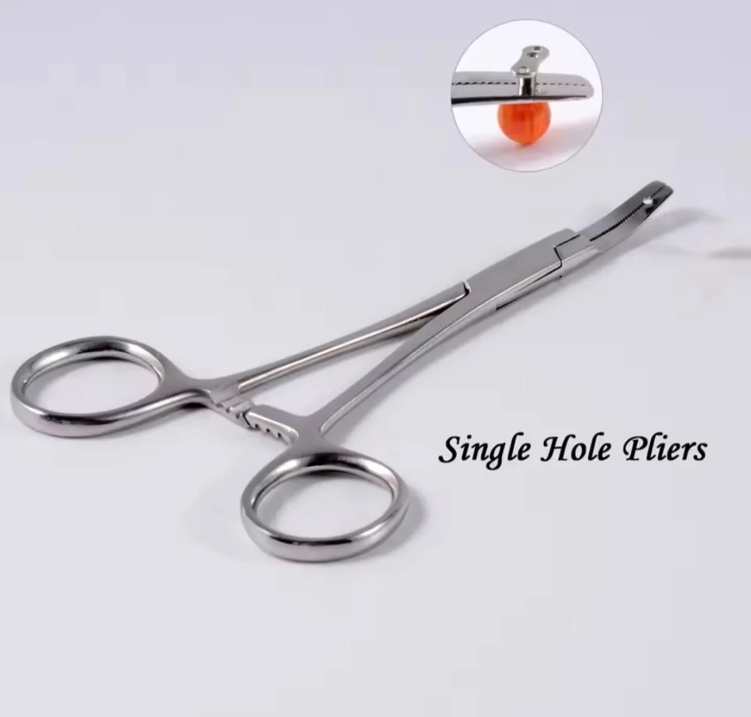 Single hole pliers