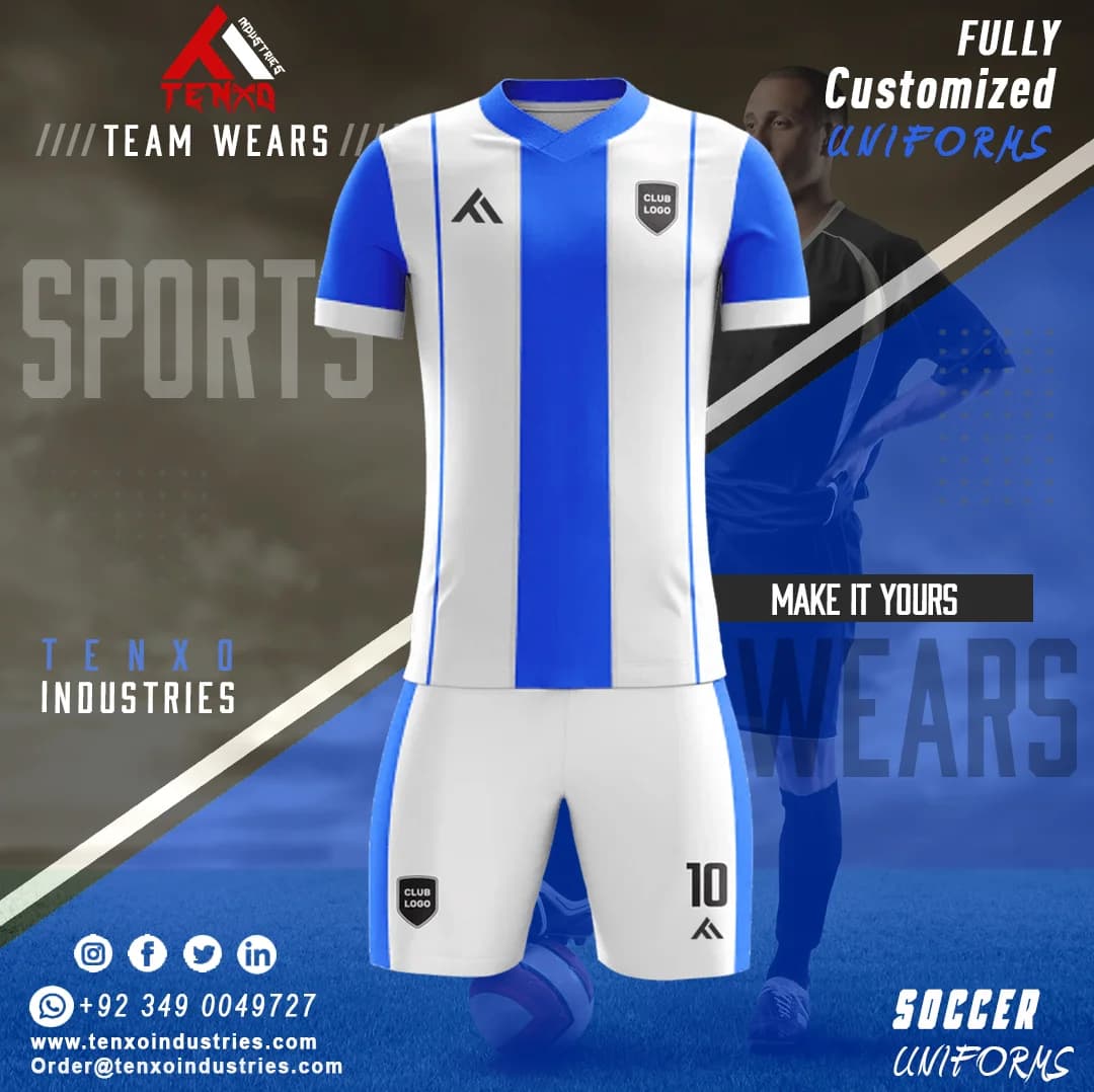 Soccer uniform set