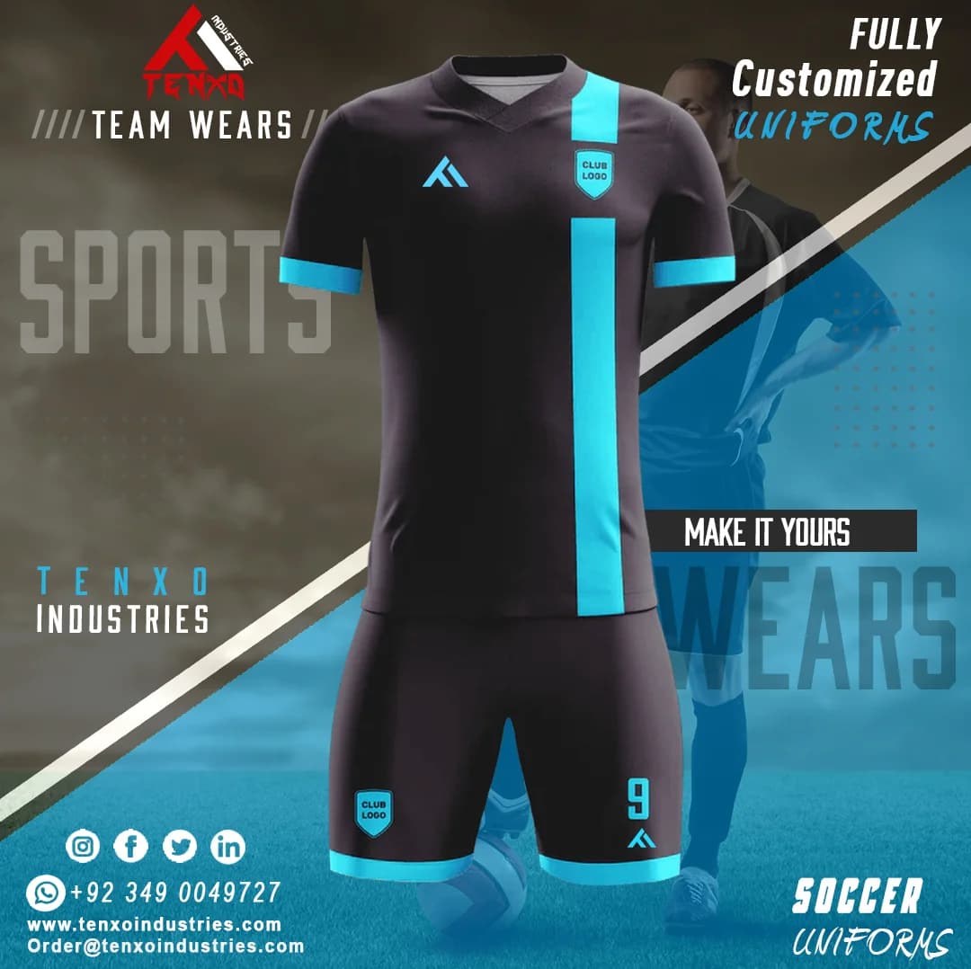 Soccer uniform set