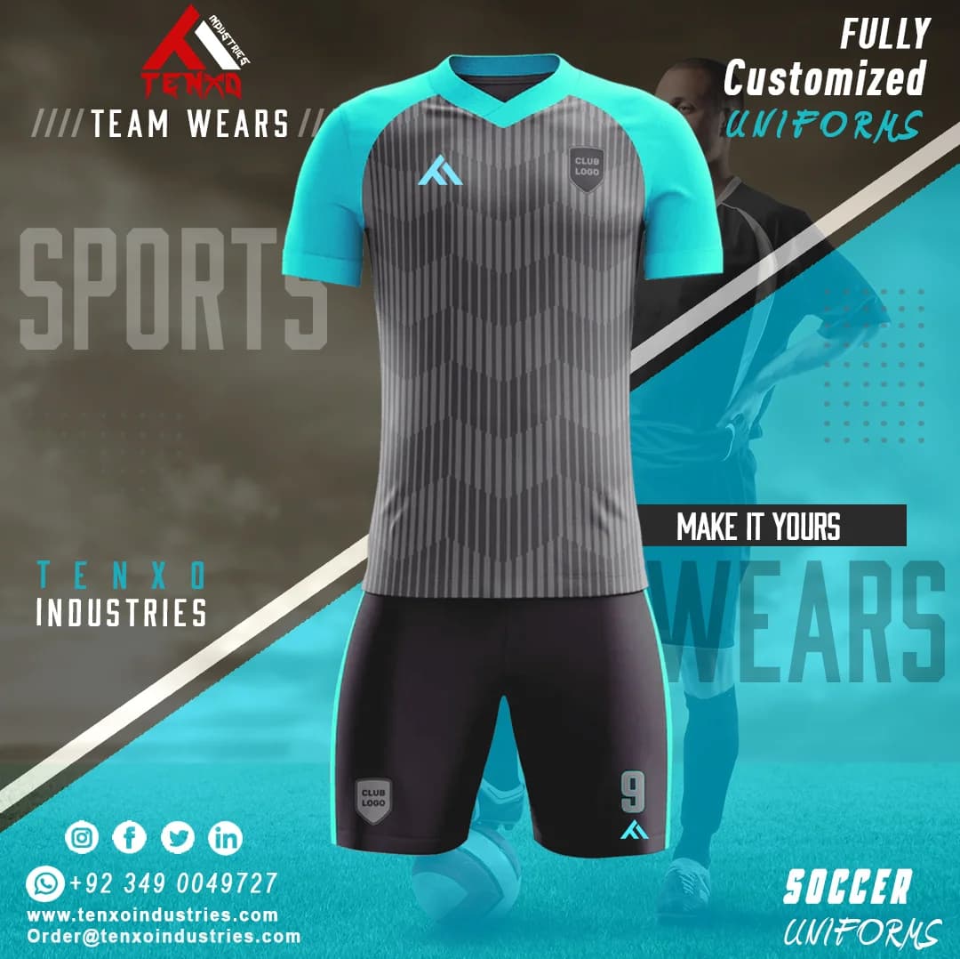 Soccer uniform set