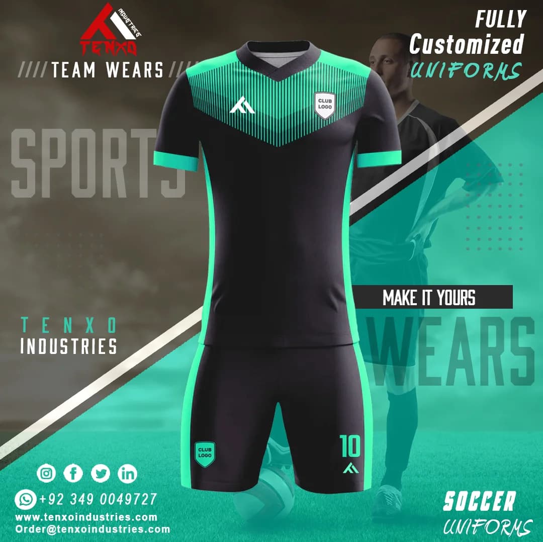 Soccer uniform set