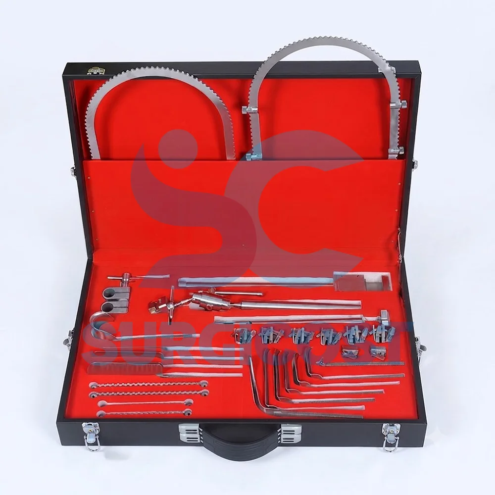 Spinal fixation instrument set