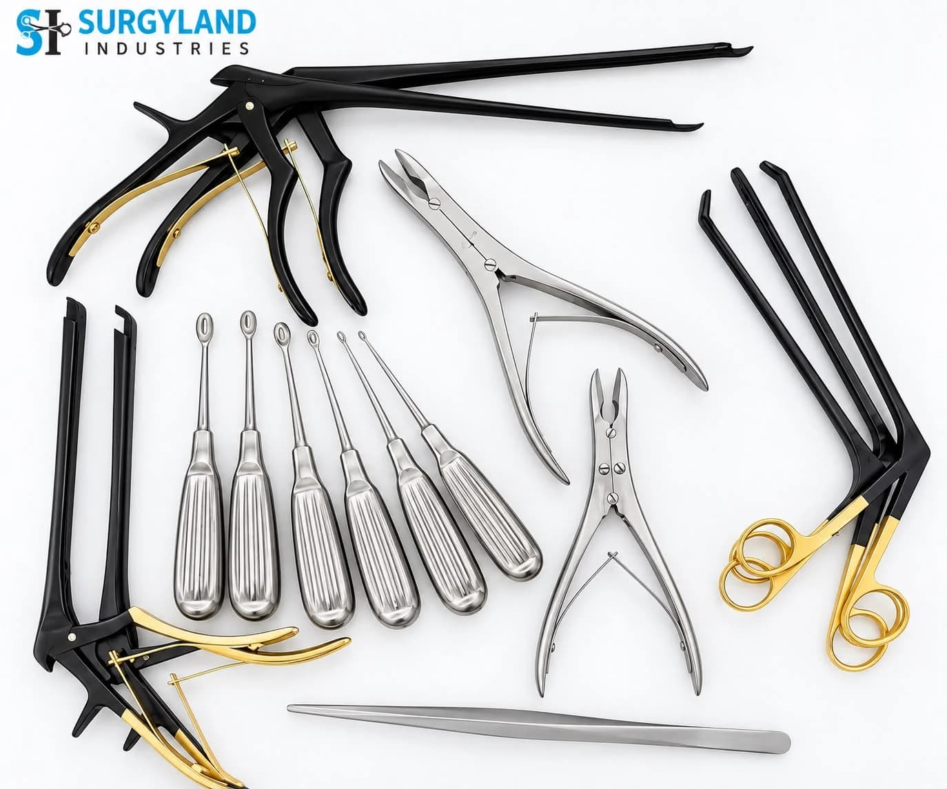 Spinal orthopedic instrument set