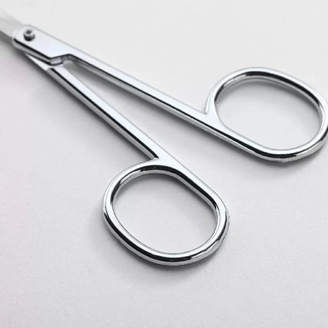 Spring Scissors for Eyebrow and Nail Grooming