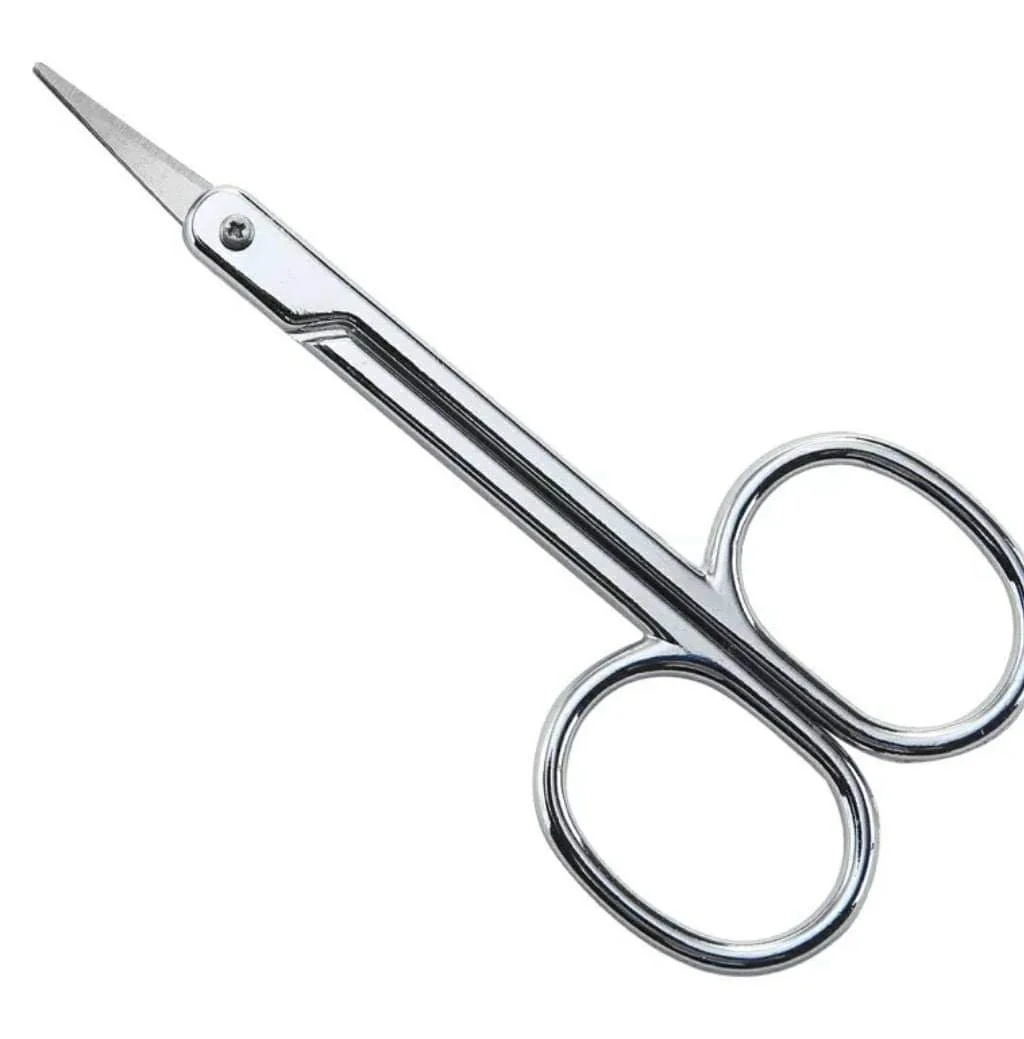 Spring Scissors for Eyebrow and Nail Grooming