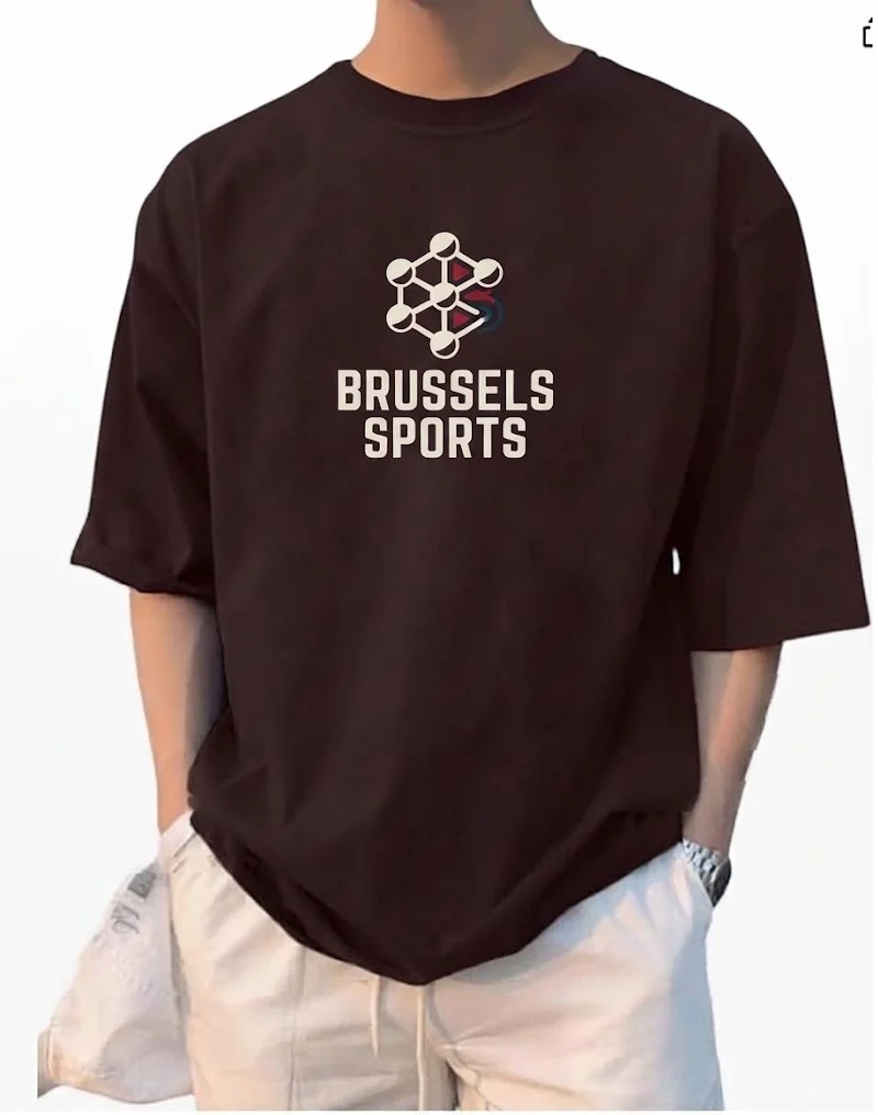 T-shirt with Brussels Sports graphic