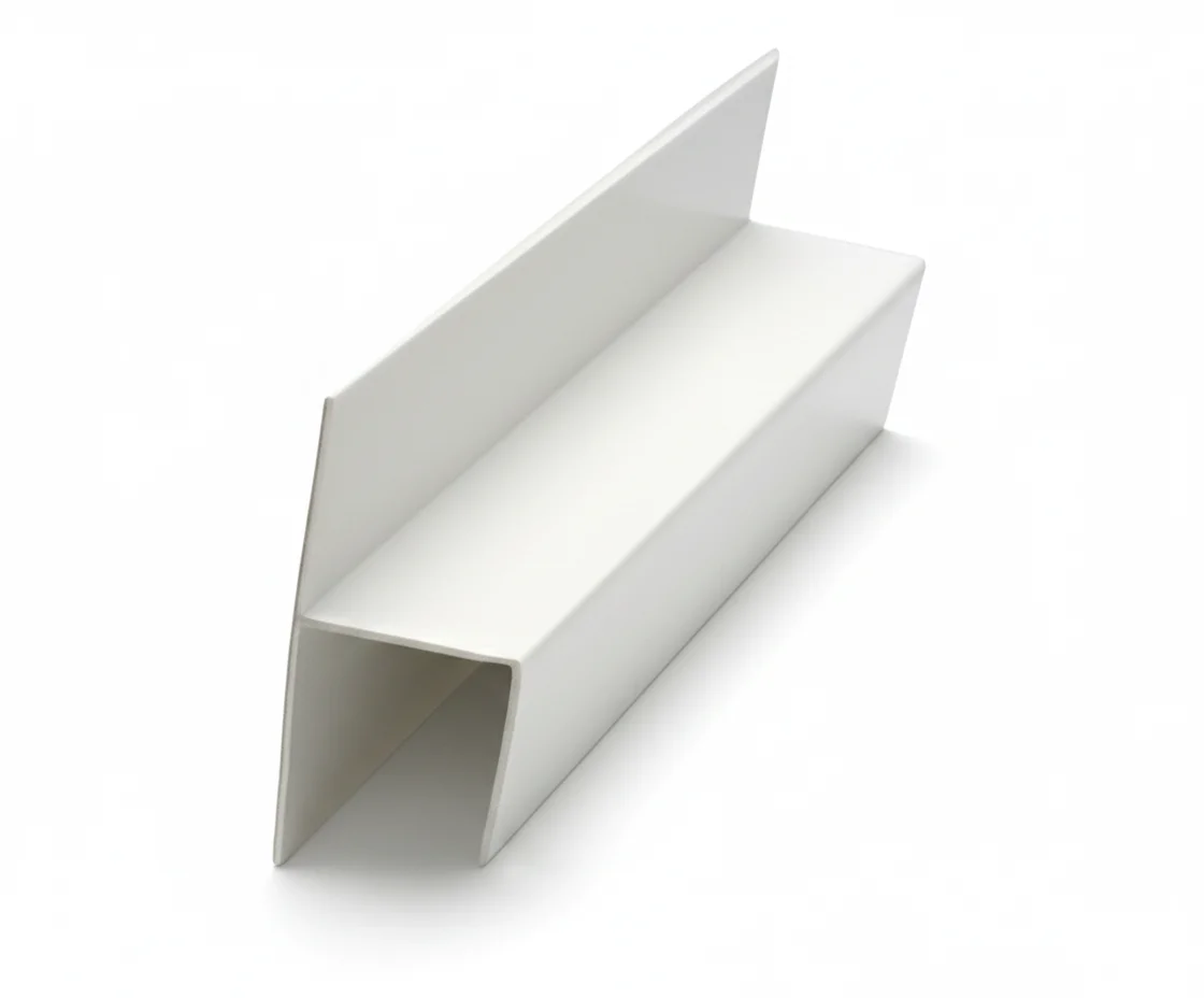 white angled ducting
