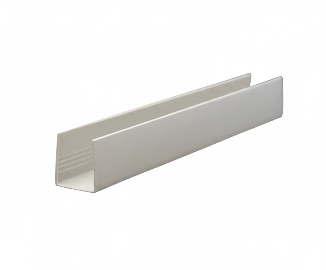 white channel ducting