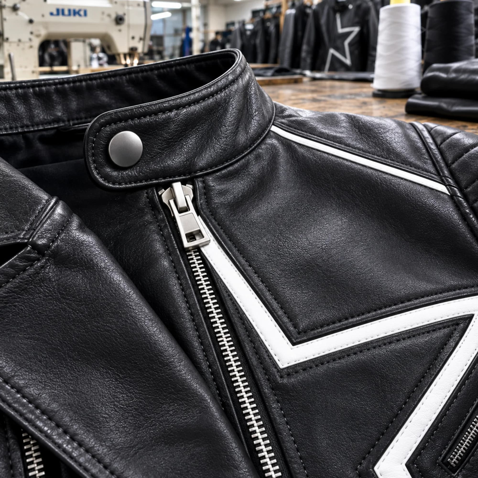 Women’s leather vest