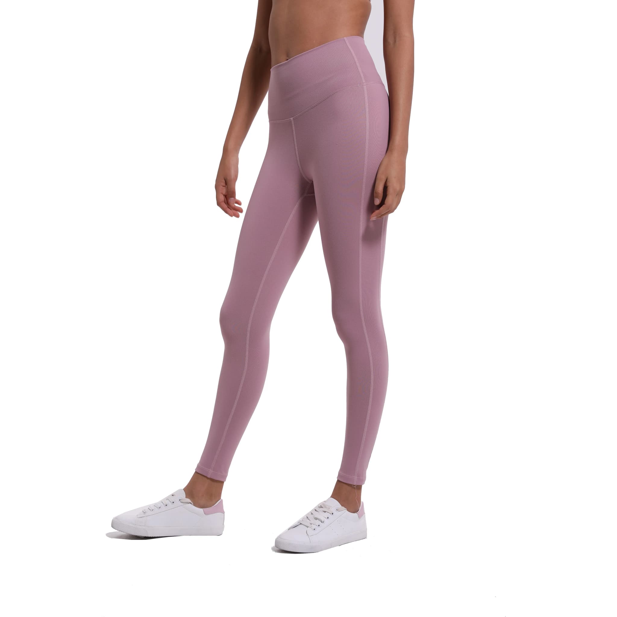 Women’s pink full-length leggings