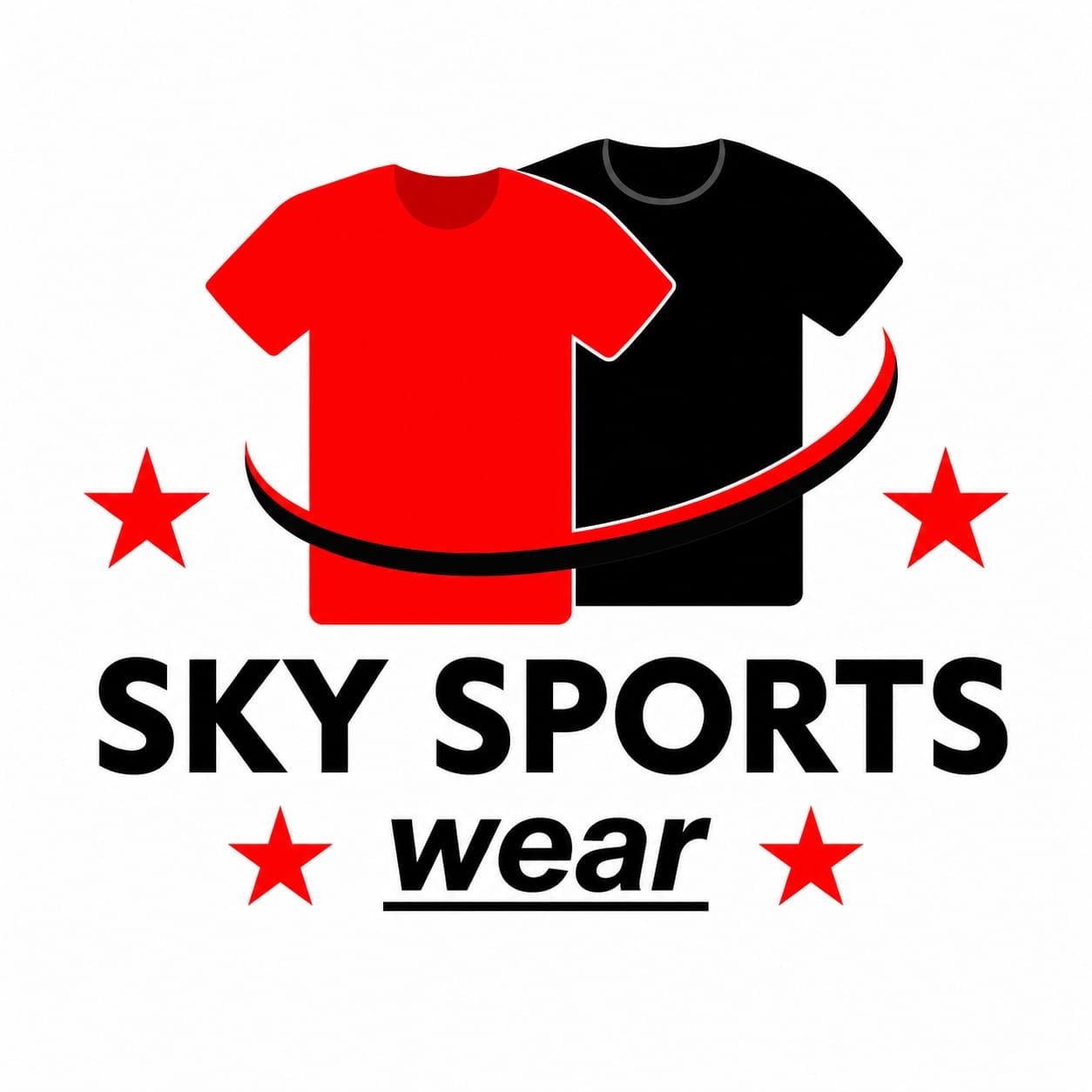 sky sorts wear logo