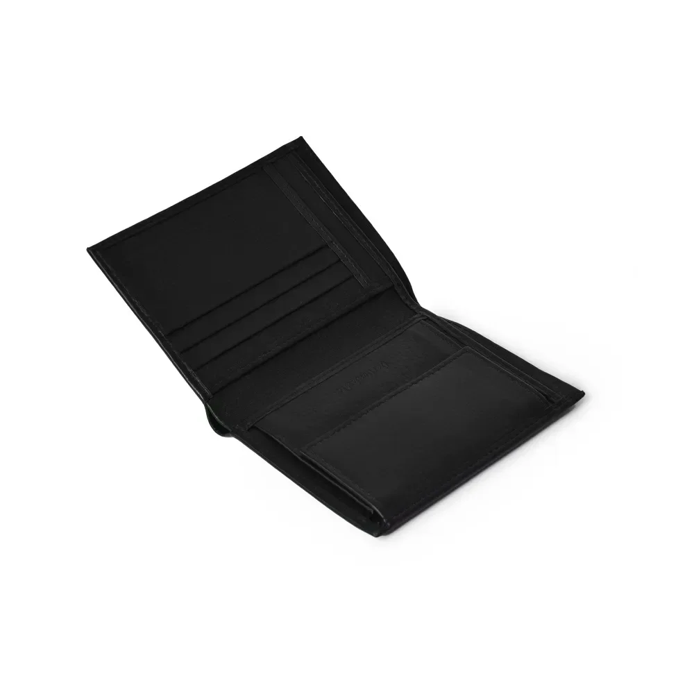 Genuine Leather Bifold Wallet with RFID Protection - image 1